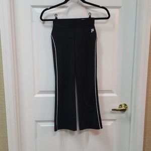Girls 7/8 Fila yoga/ workout pants Poly/Spandex